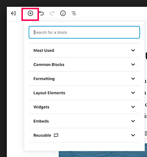 WordPress Reusable Block Type